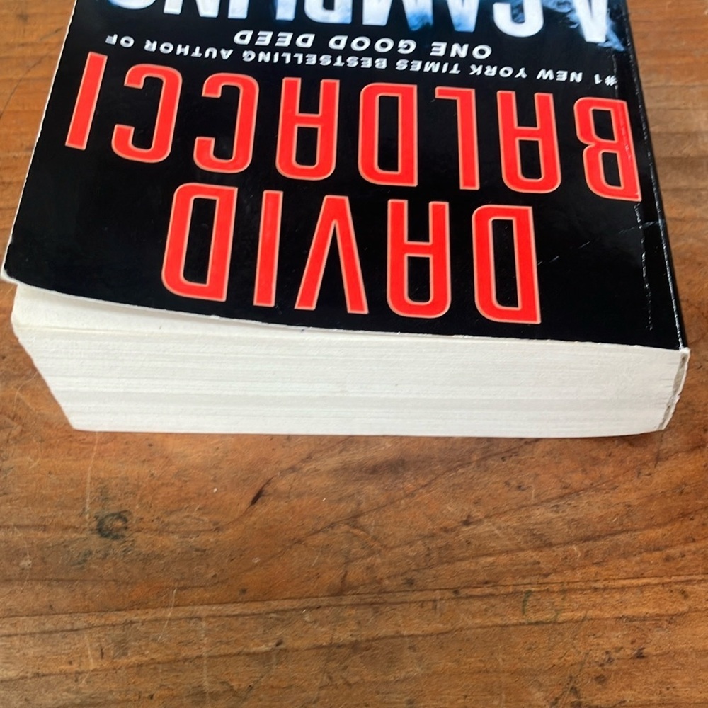 Book: A Gambling Man by David Baldacci - softcover - Picture 12 of 15